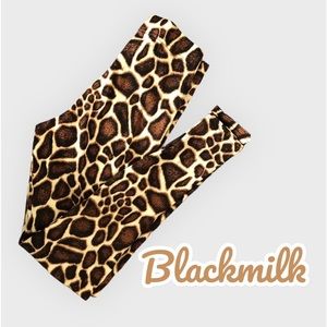 BLACKMILK BABY GIRAFFE LEGGINGS XS